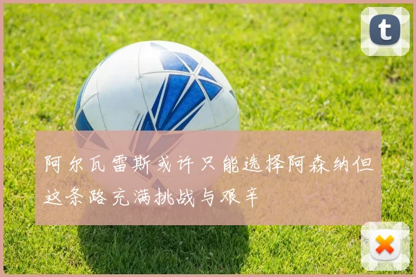 阿尔瓦雷斯或许只能选择阿森纳但这条路充满挑战与艰辛